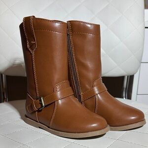 NWT Old Navy Tall Brown Boots toddler size 9